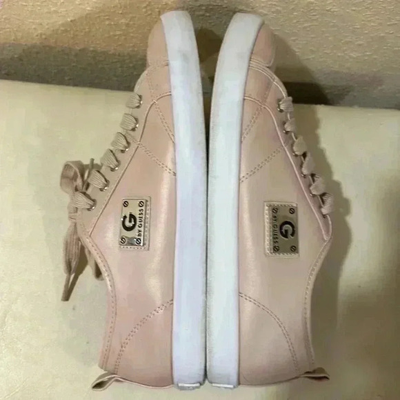 Guess Rose gold sneakers size 8 - Picture 6 of 8